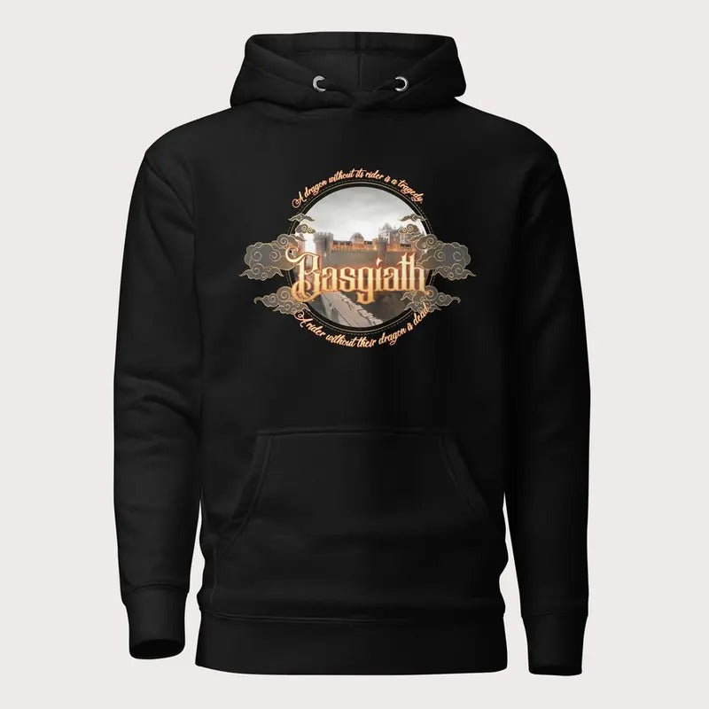 Fourth Wing Hoodie - Basgiath  T-shirt, sweater and Hoodie Sweatshirt | RetroVerseTees.com