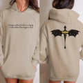 Fourth Wing Hoodie - Violets Relic - Violets Tattoo T-Shirts, Sweatshirt | RetroVerseTees.com