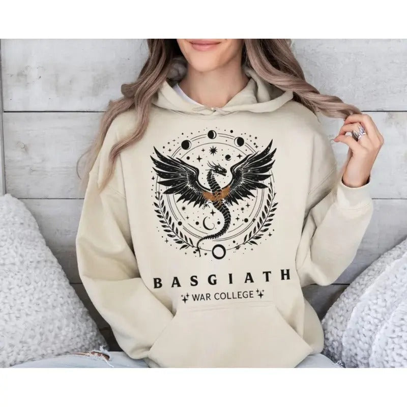 Fourth Wing Shirt, Basgiath War College Sweatshirt, Dragon Rider Violet Sorrengail, Xaden Riorson Hoodie, Riders...