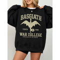 Fourth Wing Sweatshirt, Basgiath War College Sweater, Fourth Wing Dragon Rider, Fantasy Reader Gift, Bookish Shirt,...