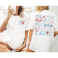 Fourth of July Pregnancy 2 Sides Shirt, Pregnant in the USA, Patriotic Maternity Tee, Funny 4th of July Tee, July Fourth...