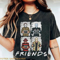 Fr1ends H0rror Movies Sweatshirt, Fr1ends Halloween Shirt, H0rror Movie Characters Shirt Hoodie | RetroVerseTees.com