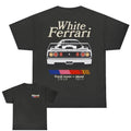 Fraank Ocean Bloond White Feerrari Both Sides Unisex T-Shirt Fabric Menswear Hoodie, Sweatshirt | RetroVerseTees.com