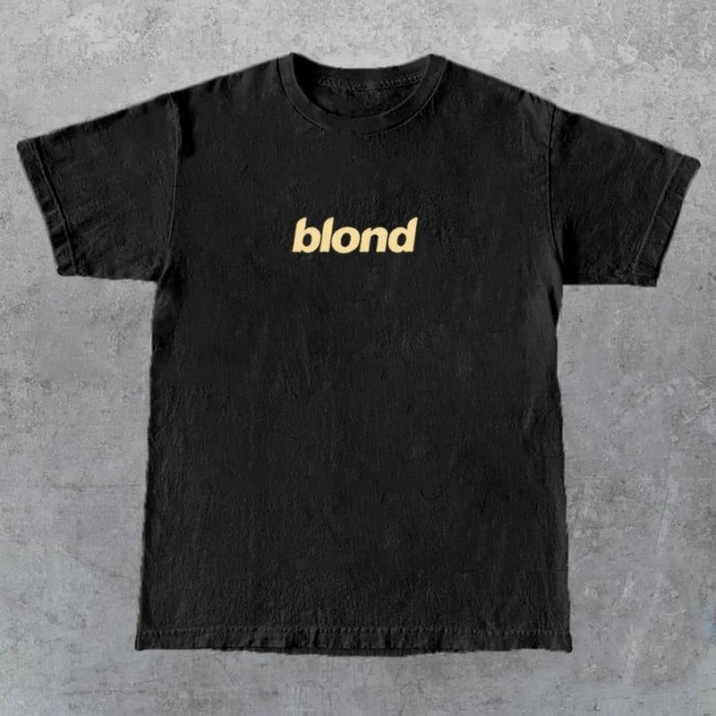 Fran_k Ocean T-shirt_ Blond T-shirt_ Vintage T-shirt_ Gift For Women Gunpla brand GA Unisex T-shirt, Full Color Menswear...