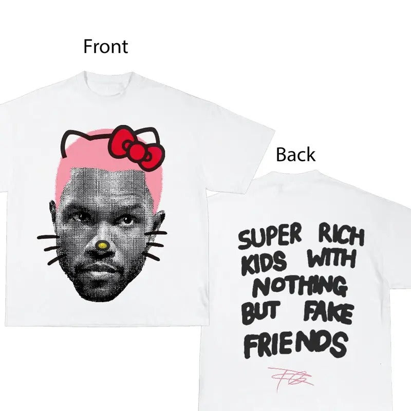 Frank Kitty PINK Graphic Tee, Streetwear Shirt, Hip Hop Graphic T-Shirt Hoodie, Sweatshirt | RetroVerseTees.com