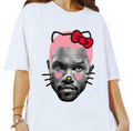 Frank Kitty (PINK) Cute Graphic Tee Shirt Heart Tee Hoodie, Sweatshirt | RetroVerseTees.com