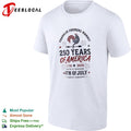 Franklin Farmers Market 250 Years of America 1776 2026 Faith and Freedom shirt