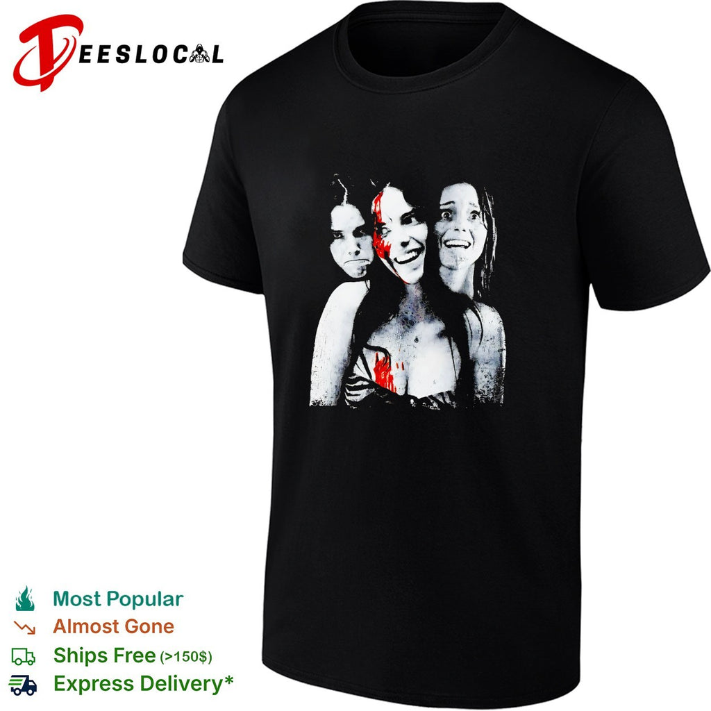 Freaky Nikki Freeman Obsession Horror Distressed Gothic trio shirt