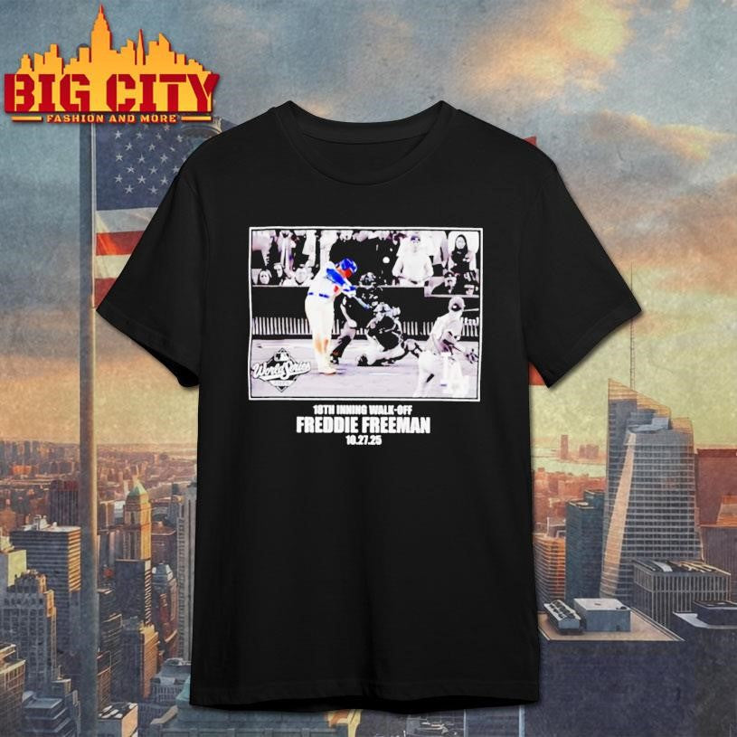 Freddie Freeman Los Angeles Dodgers Postseason Moments 2025 shirt