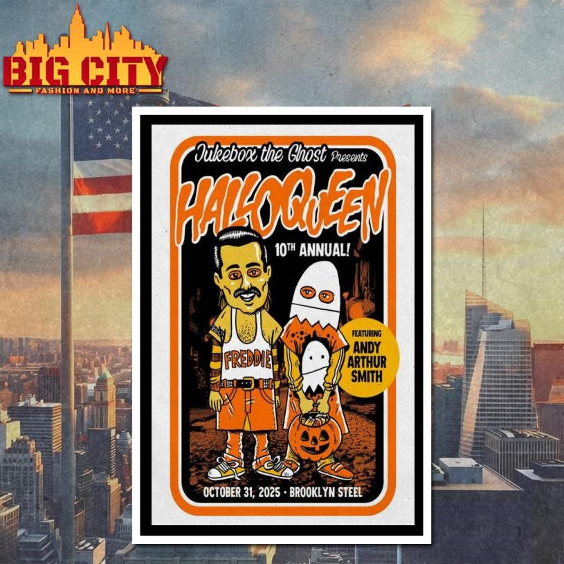 Freddie HalloQueen Brooklyn Steel, Brooklyn Poster Shirt