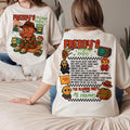 Freddy's Pajama Party Halloween 2 Sides Shirt, Fredd. Flakes Shirt, Just Waiting For Halloween, Horror Characters TShirt...