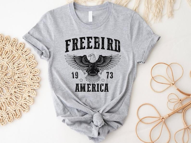 Free Bird Shirt, Old School Band t-shirt, Rock Band Tee, Rock Lover Shirt, Gift For Her Hoodie, Sweatshirt