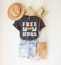 Free Mom Hugs Shirt, Pride Mom Shirt, Gay Pride Shirt, LGBTQ Shirt, Pride Heart Shirt, Lesbian Shirt, LGBTQ Support Tee,...