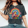 Free Mom Hugs T-Shirt, Proud Mom Apparel, Rainbow Gay Pride T-Shirt, Lgbtq Proud Parent Shirt, Equality Gifts, Rainbow...