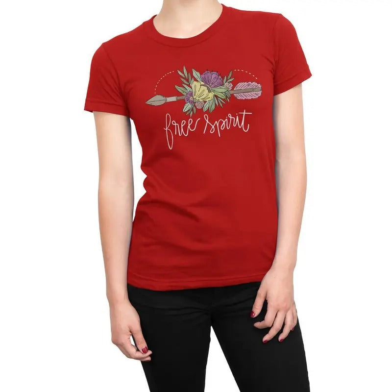 Free Spirit Women's T-Shirt Hoodie, Sweatshirt | RetroVerseTees.com