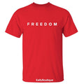 Freedom Charlie Kirk A True American Patriot Legends Never Die Memorial T-Shirt, Wear Red on October 14th as Charles...