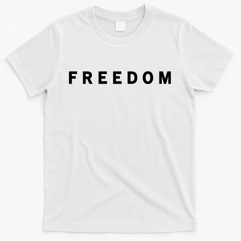 Freedom Charlie Kirk Patriotic Faith Political Awareness USA Christian Faith T-Shirt Hoodie, Sweatshirt | RetroVerseTees.com