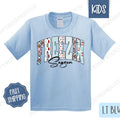 Freezin' Season Kids Shirt - Cute Winter Children's Tshirt - Youth Winter Tee Gildan Hoodie, Sweatshirt | RetroVerseTees.com