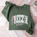 Freezin Season Sweatshirt, Winter Shirt, Cozy Season Tee, Winter Holiday Hoodie Gift Casual Classic Cotton Knit Fabric...
