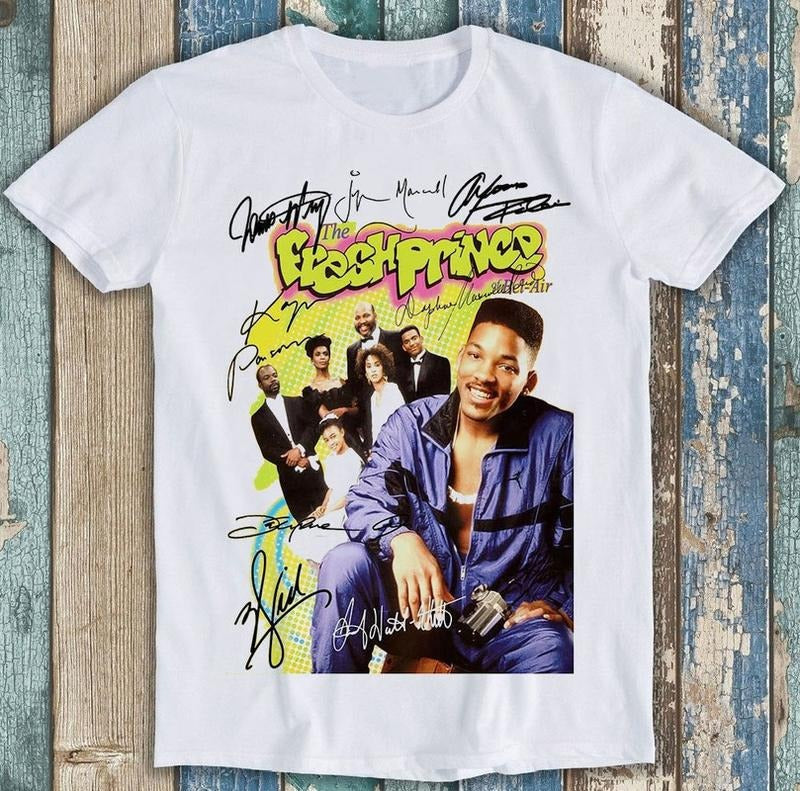 Fresh Prince Of Bel Air Cartoon Duo 90s Sitcom Collage Graphic Vintage Shirt Hoodie, Sweatshirt | RetroVerseTees.com
