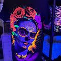 Frida catrina doble vista t-shirt Casual Cotton Black Hoodie, Sweatshirt | RetroVerseTees.com