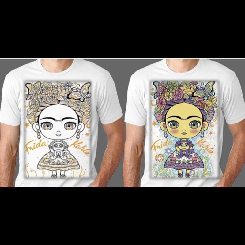 Frida changing color t-shirt Hoodie, Sweatshirt | RetroVerseTees.com