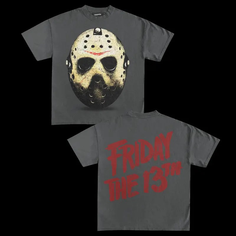 Friday The 13th Graphic Tee - Unisex Cotton T-shirt - Menswear Hoodie, Sweatshirt | RetroVerseTees.com