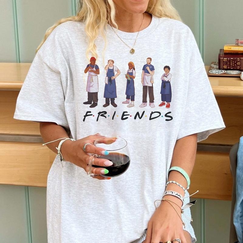 Friends Chef T-shirt, Sweatshirt, Hoodie | RetroVerseTees.com