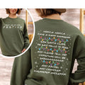 Friends Inspired Holiday Crewneck Sweatshirt, Could I be any more Festive, Phoebe's Song Sweat, Christmas Party 2024...