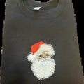 Fringe Santa Embroidered Crewneck Sweatshirt T-Shirts, Hoodie | RetroVerseTees.com