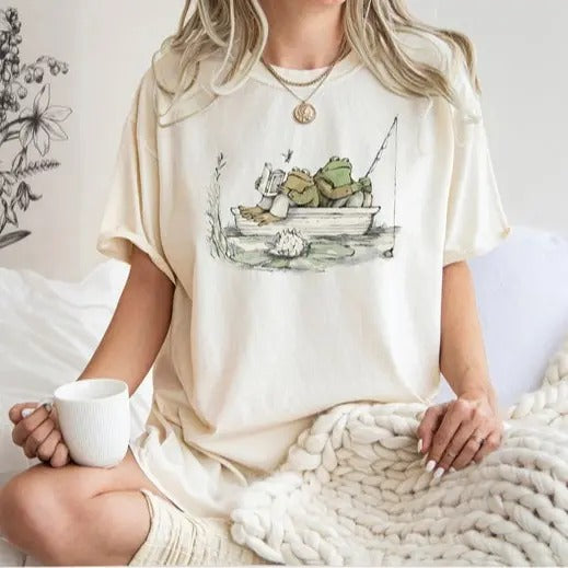 Frog 90s Vintage Graphic Shirt