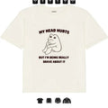 Frog My Head Hurts, But I am Really Brave  l Unisex T-Shirt, Gifts Hoodie, Sweatshirt | RetroVerseTees.com