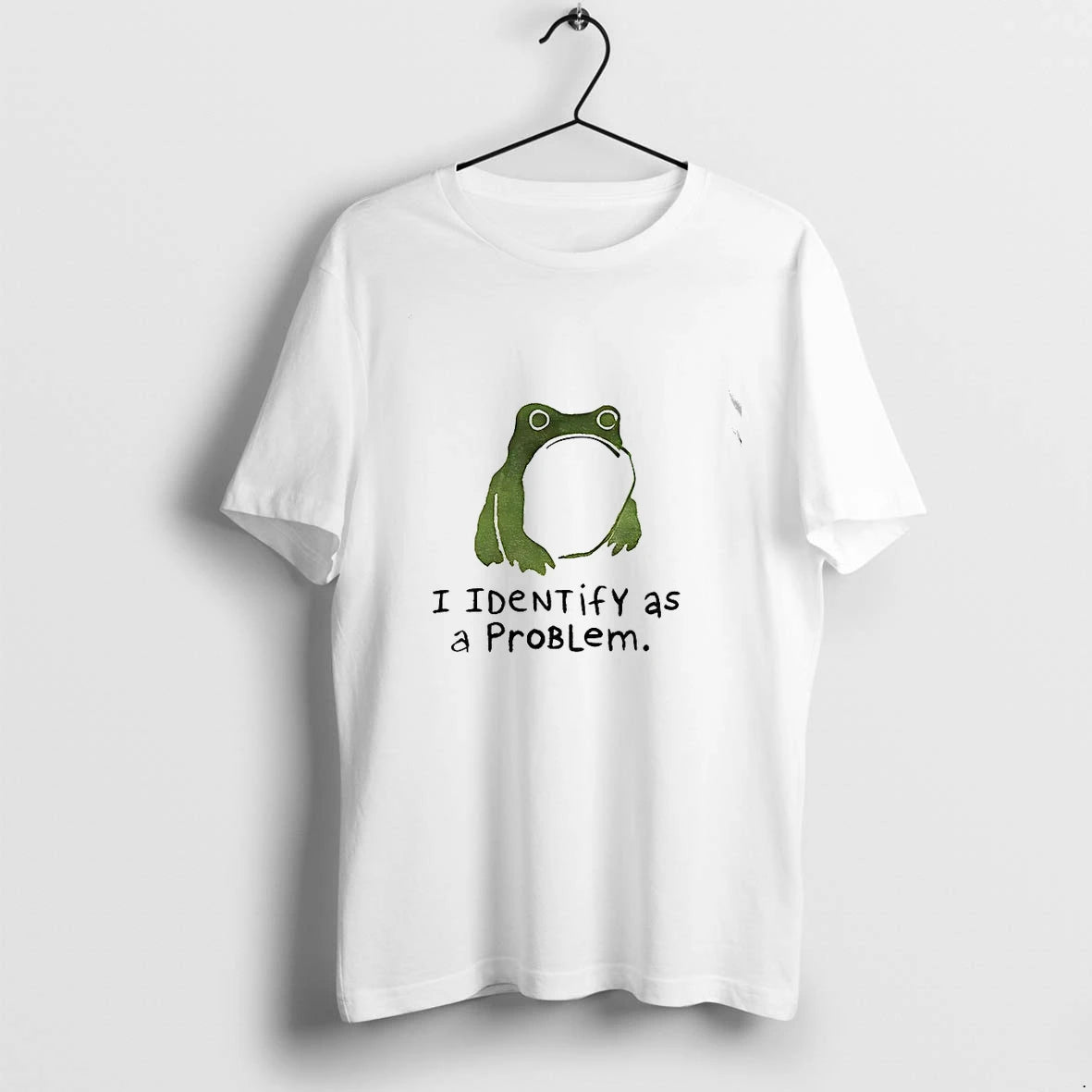 Frog Toad Animal Creature I Identify As A Problem Tshirts Sweater