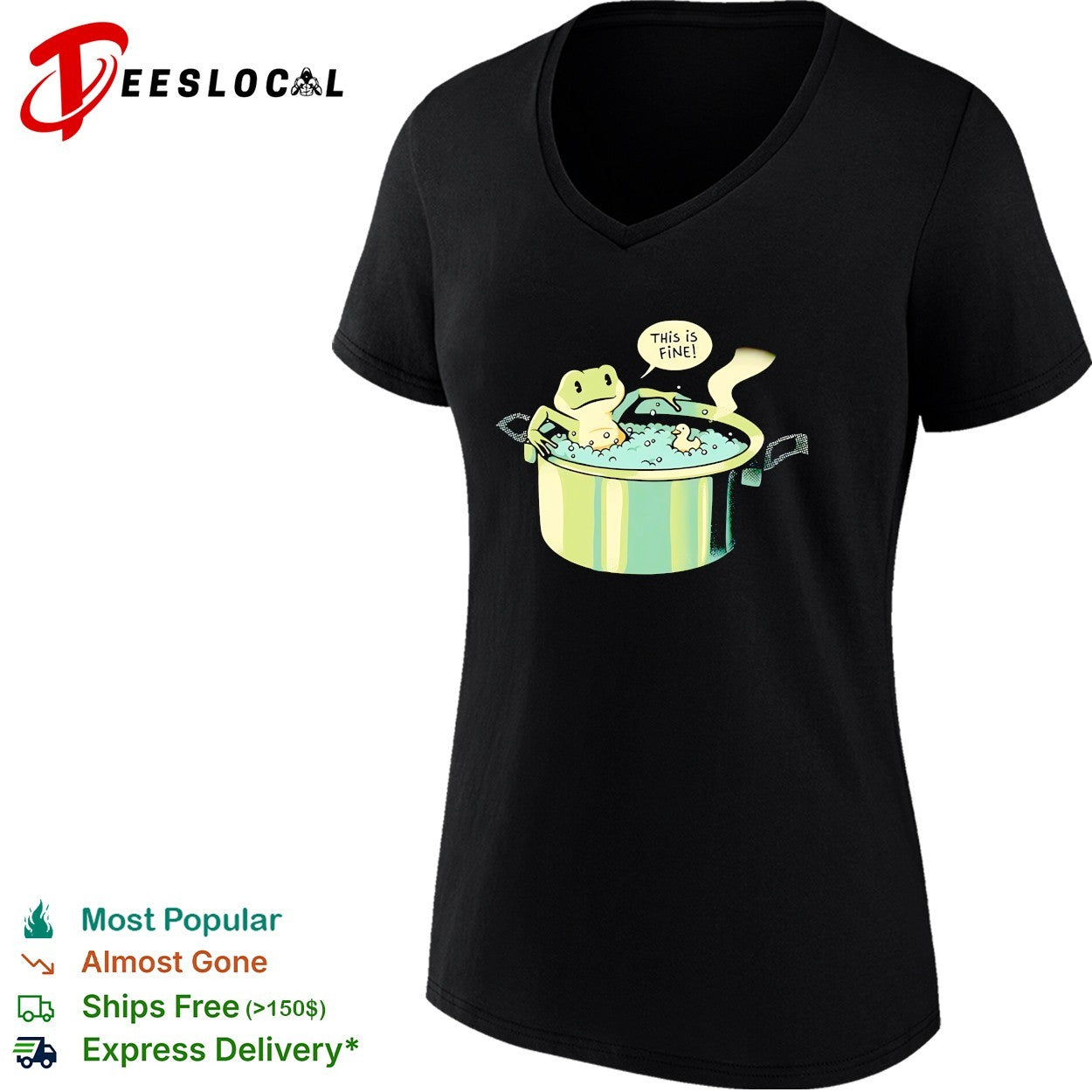 Frog this is fine boiling pot shirt