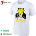 Frog wearing business suit self made shirt