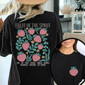 Fruit FOG TNF Spirit Print Lightsaber brand Shirt, Christian Pattern Tops, Tee, Religious Crew, Church Crewneck Jesus...