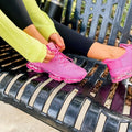 Fuchsia Full Rhinestone Sneaker T-Shirts, Hoodie, Sweatshirt | RetroVerseTees.com