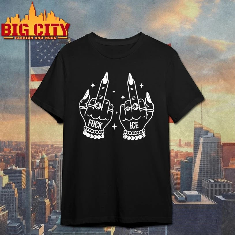 Fuck ICE Hands 2025 shirt