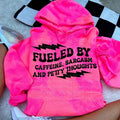 Fueled by Sarcasm DTF Transfers - THIS IS NOT A SHIRT Hoodie, Sweatshirt | RetroVerseTees.com