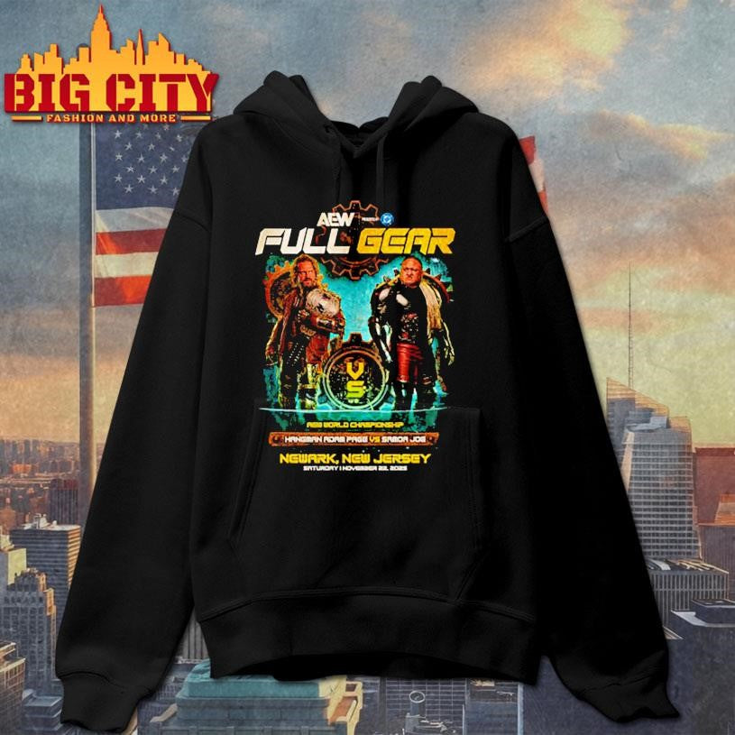 Full Gear 2025 Hangman Adam Page vs Samoa Joe Shirt
