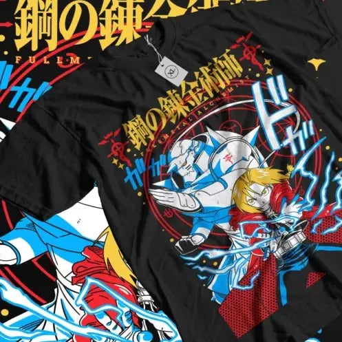 Fullmetal Alchemist T-Shirt Brotherhood Alphonse Elric Anime Girl Shirt All Size Hoodie, Sweatshirt | RetroVerseTees.com