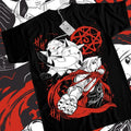 Fullmetal Alchemist T-Shirt S-4XL Brotherhood Alphonse Elric Black Shirt Tee Tshirt S-4XL Hoodie, Sweatshirt