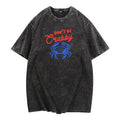 Fun - loving Lightsaber brand - Shirt: Spread WB shield Light - hearted Message with WB shield Crab Motif Pocket monsters...