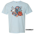 Fun America Collage Comfort Colors T-Shirt 'NLB' Hoodie, Sweatshirt | RetroVerseTees.com
