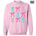 Fun Bunny Bow Collage Sweatshirt 'NLB' T-Shirts, Hoodie | RetroVerseTees.com