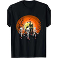 Fun Halloween Adult Ghost Season Skull Dance T-shirt Made in USA Hoodie, Sweatshirt | RetroVerseTees.com