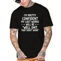 Funny 'That Didn't Work' Print Casual Short Sleeve T Shirt for Men, Summer Spring Fall Tops as Gifts Made in USA Hoodie,...
