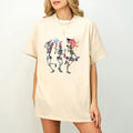 Funny 4th Of July Shirt, America sublimation Shirt, Dancing skeleton Shirt, Retro 4th of july, patriotic, Usa Shirt,...