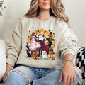Funny Anime Halloween Sweatshirt, Howls Moving Castle Shirt, Howl And Sophie, Calcifer, Studio Ghibli Hoodie