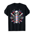 Funny Barber Gift For Men Barbershop Pole Tools Hairstylist T-Shirt - Made in USA Hoodie, Sweatshirt | RetroVerseTees.com